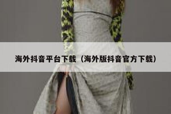 海外抖音平台下载（海外版抖音官方下载） 第1张