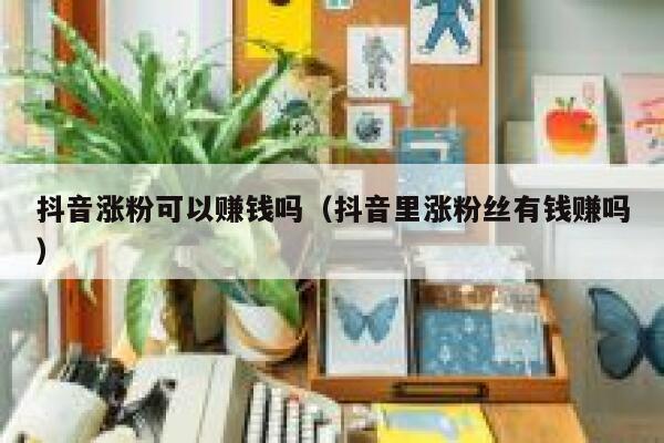 抖音涨粉可以赚钱吗（抖音里涨粉丝有钱赚吗） 第1张