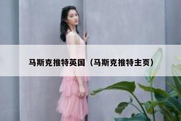 马斯克推特英国（马斯克推特主页） 第1张