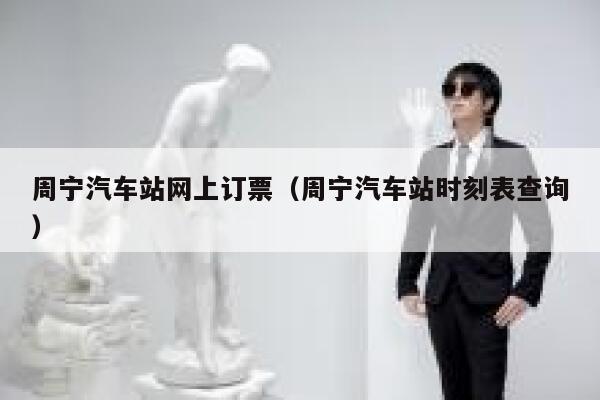 周宁汽车站网上订票（周宁汽车站时刻表查询） 第1张