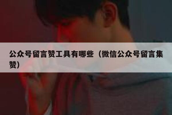 公众号留言赞工具有哪些(微信公众号留言集赞) 第1张 公众号留言赞工具有哪些(微信公众号留言集赞) 第1张