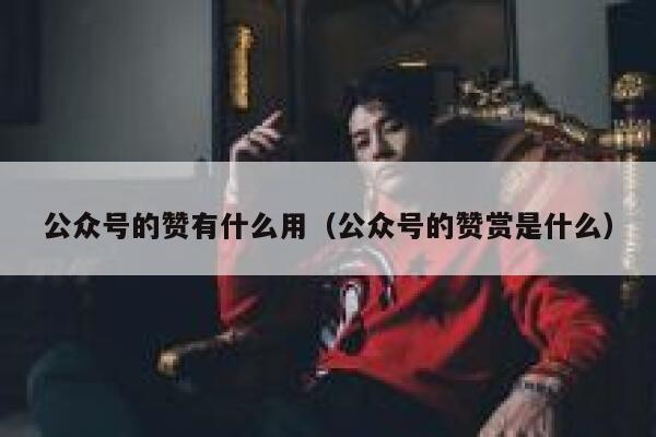 公众号的赞有什么用（公众号的赞赏是什么） 第1张
