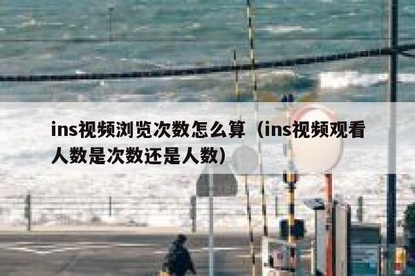 ins视频浏览次数怎么算（ins视频观看人数是次数还是人数） 第1张