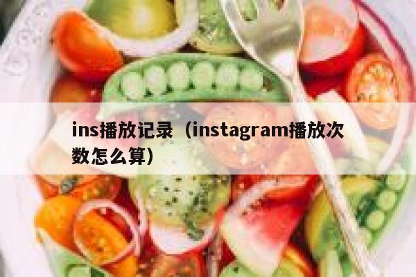 ins播放记录（instagram播放次数怎么算） 第1张