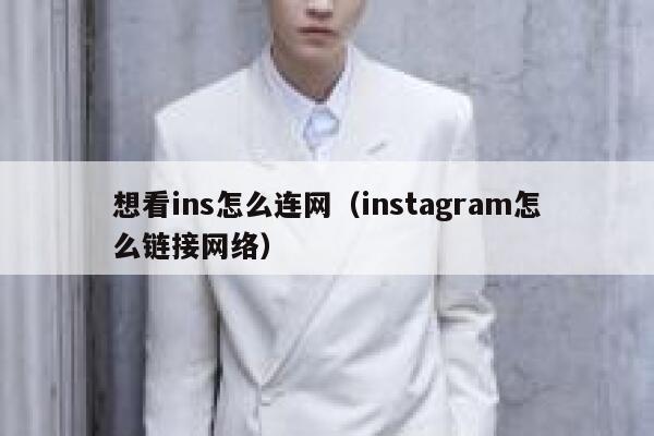 想看ins怎么连网（instagram怎么链接网络） 第1张