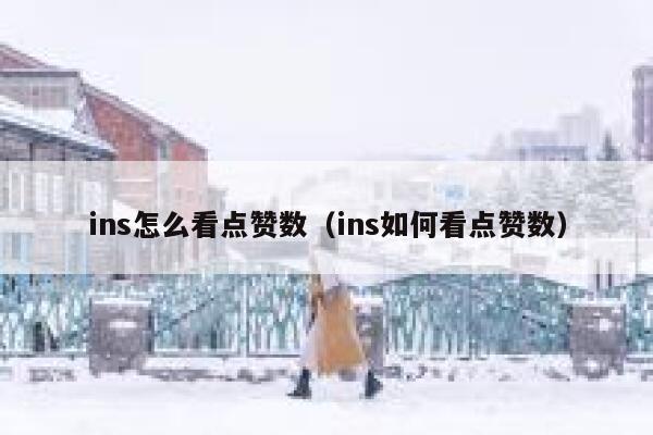 ins怎么看点赞数（ins如何看点赞数） 第1张