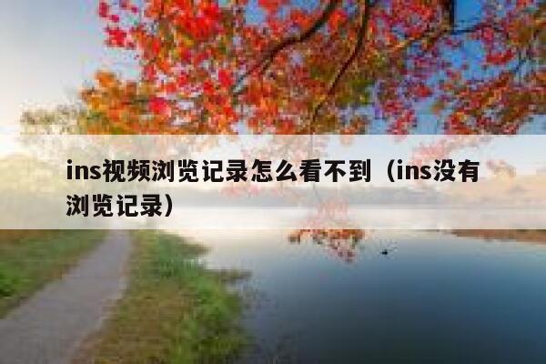 ins视频浏览记录怎么看不到（ins没有浏览记录） 第1张