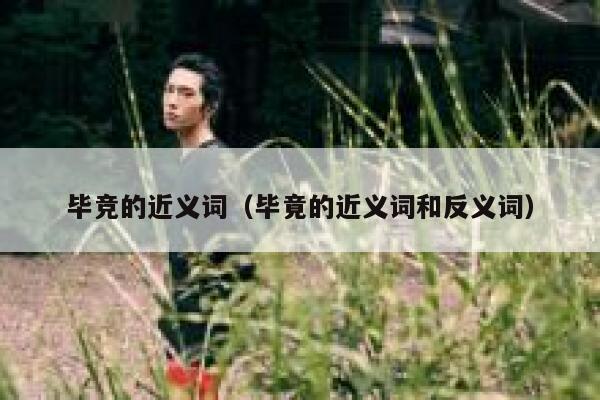 毕竞的近义词（毕竟的近义词和反义词） 第1张