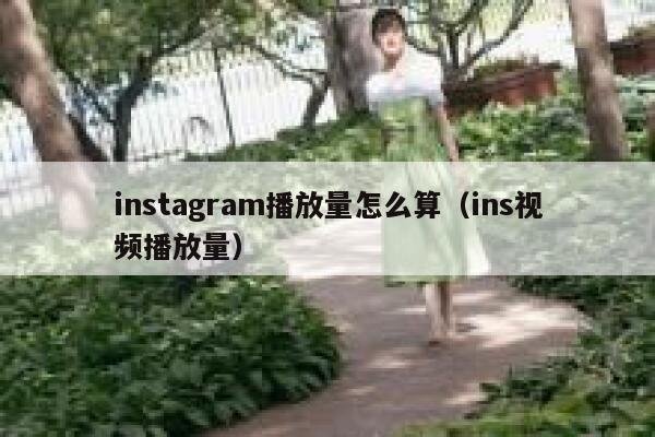 instagram播放量怎么算（ins视频播放量） 第1张
