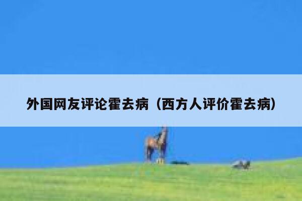 外国网友评论霍去病(西方人评价霍去病) 第1张 外国网友评论霍去病(西方人评价霍去病) 第1张