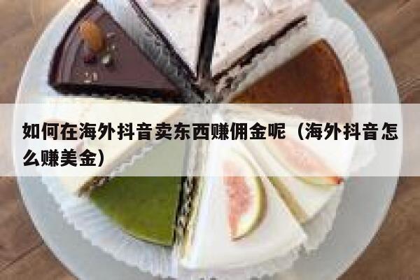 如何在海外抖音卖东西赚佣金呢（海外抖音怎么赚美金） 第1张