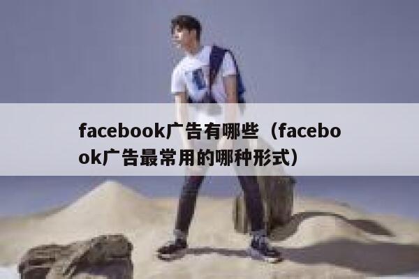 facebook广告有哪些(facebook广告最常用的哪种形式) 第1张 facebook广告有哪些(facebook广告最常用的哪种形式) 第1张