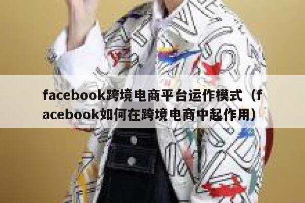 facebook跨境电商平台运作模式(facebook如何在跨境电商中起作用) 第1张 facebook跨境电商平台运作模式(facebook如何在跨境电商中起作用) 第1张
