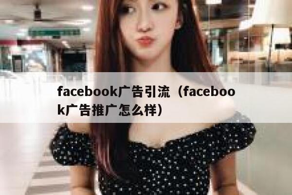 facebook广告引流（facebook广告推广怎么样） 第1张