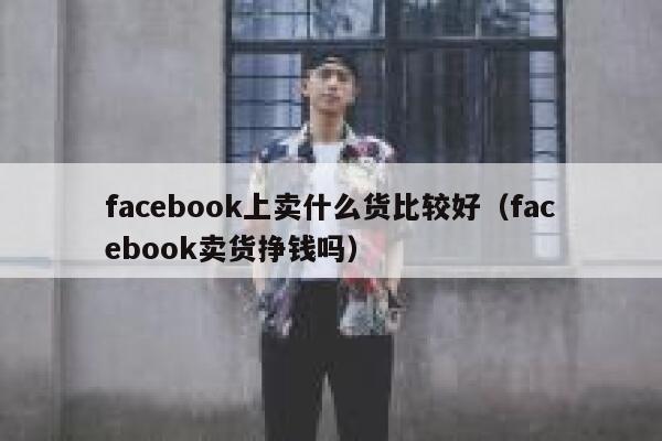 facebook上卖什么货比较好（facebook卖货挣钱吗） 第1张
