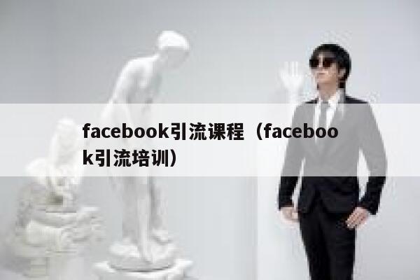 facebook引流课程（facebook引流培训） 第1张