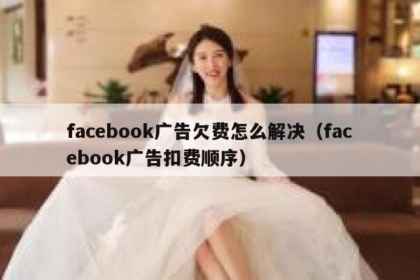 facebook广告欠费怎么解决(facebook广告扣费顺序) 第1张 facebook广告欠费怎么解决(facebook广告扣费顺序) 第1张