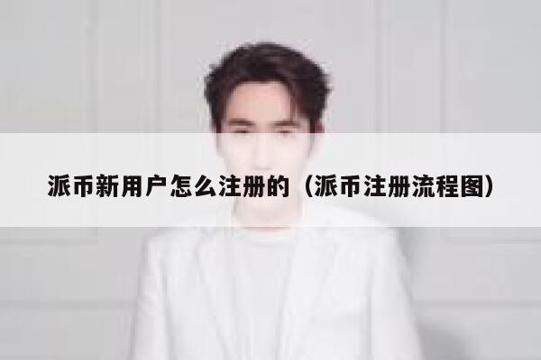 派币新用户怎么注册的（派币注册流程图） 第1张