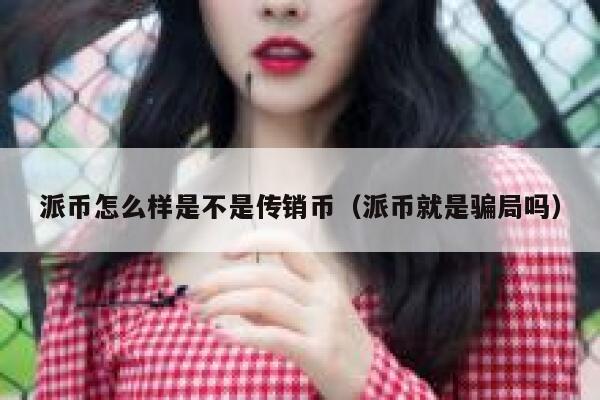 派币怎么样是不是传销币（派币就是骗局吗） 第1张