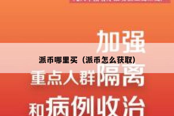 派币哪里买（派币怎么获取） 第1张