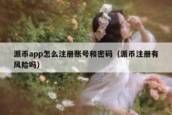 派币app怎么注册账号和密码（派币注册有风险吗） 第1张