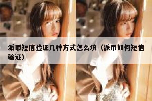 派币短信验证几种方式怎么填（派币如何短信验证） 第1张