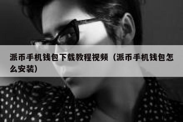 派币手机钱包下载教程视频（派币手机钱包怎么安装） 第1张