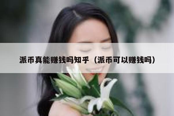 派币真能赚钱吗知乎（派币可以赚钱吗） 第1张