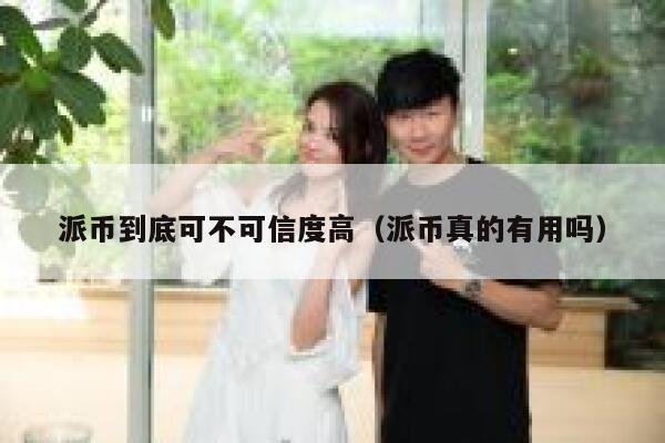 派币到底可不可信度高（派币真的有用吗） 第1张