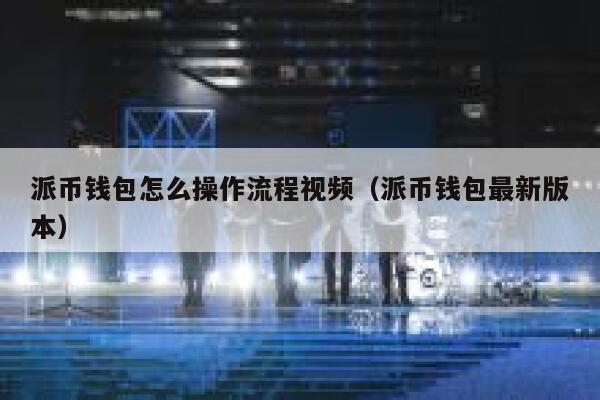 派币钱包怎么操作流程视频（派币钱包最新版本） 第1张