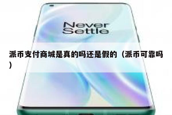 派币支付商城是真的吗还是假的（派币可靠吗） 第1张