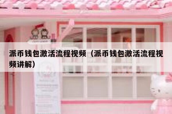 派币钱包激活流程视频（派币钱包激活流程视频讲解） 第1张