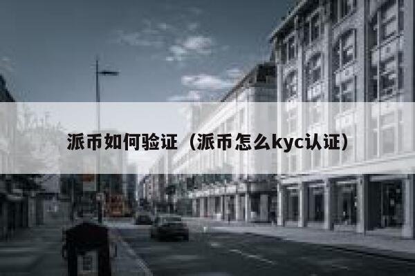 派币如何验证（派币怎么kyc认证） 第1张