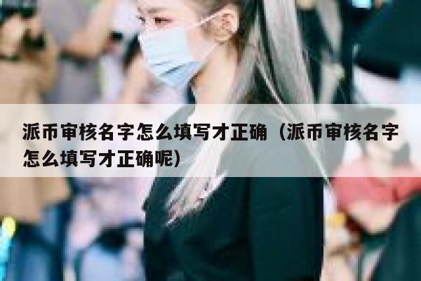派币审核名字怎么填写才正确（派币审核名字怎么填写才正确呢） 第1张