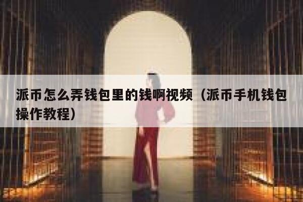 派币怎么弄钱包里的钱啊视频（派币手机钱包操作教程） 第1张