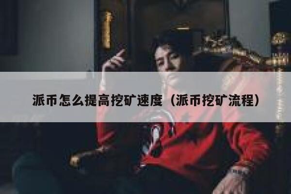 派币怎么提高挖矿速度（派币挖矿流程） 第1张