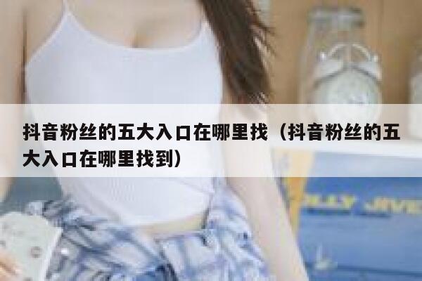 抖音粉丝的五大入口在哪里找(抖音粉丝的五大入口在哪里找到) 第1张 抖音粉丝的五大入口在哪里找(抖音粉丝的五大入口在哪里找到) 第1张