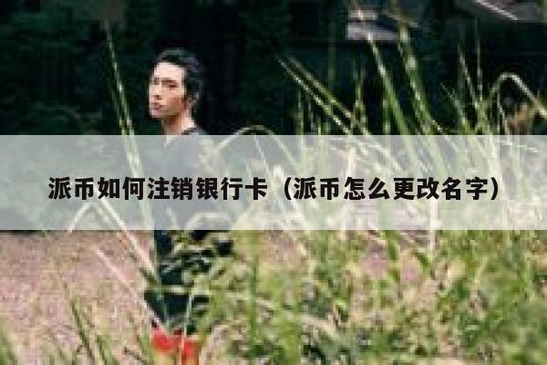 派币如何注销银行卡（派币怎么更改名字） 第1张