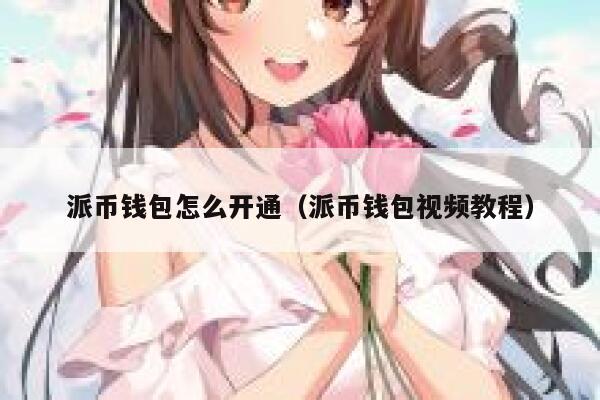 派币钱包怎么开通（派币钱包视频教程） 第1张