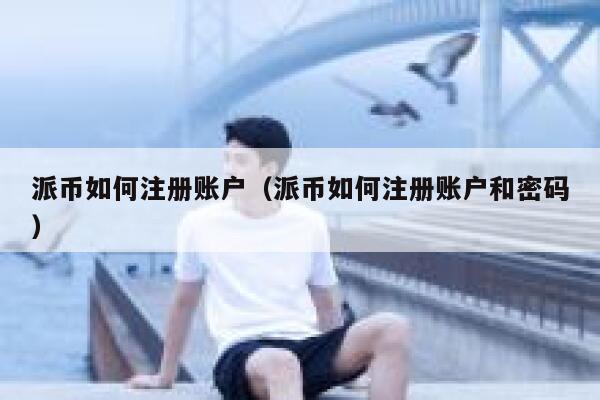 派币如何注册账户（派币如何注册账户和密码） 第1张