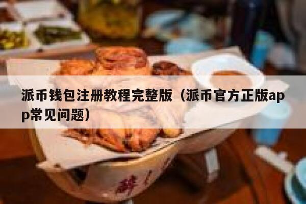 派币钱包注册教程完整版（派币官方正版app常见问题） 第1张