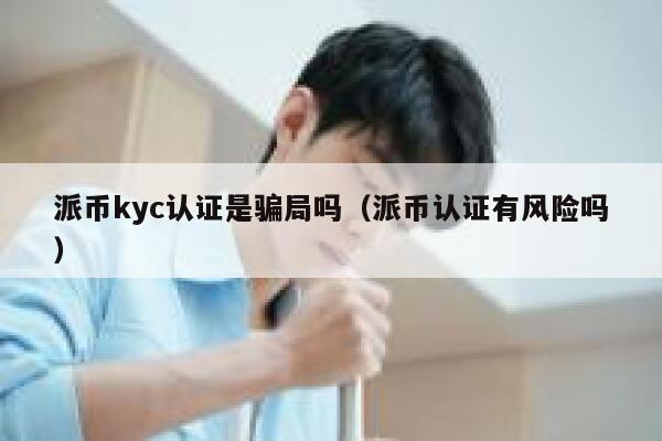 派币kyc认证是骗局吗（派币认证有风险吗） 第1张