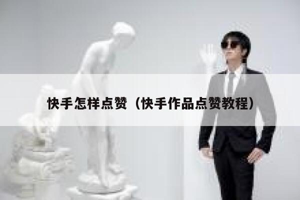 快手怎样点赞（快手作品点赞教程） 第1张