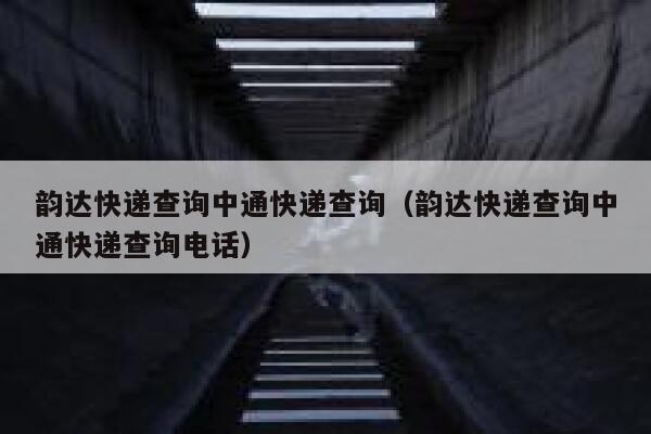 韵达快递查询中通快递查询（韵达快递查询中通快递查询电话） 第1张