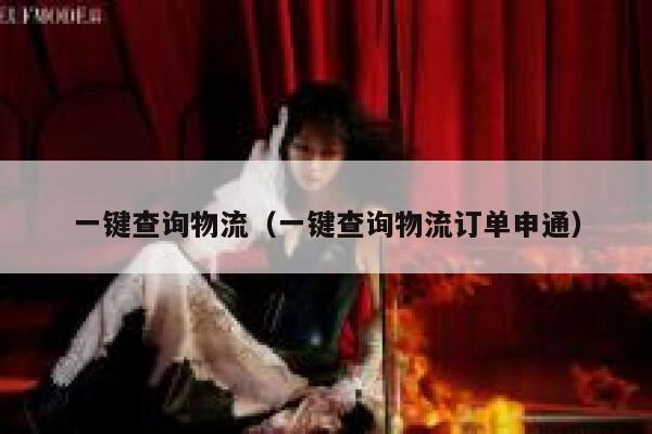 一键查询物流（一键查询物流订单申通） 第1张