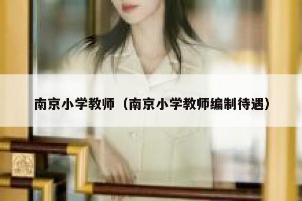 南京小学教师（南京小学教师编制待遇） 第1张