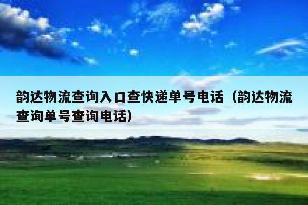 韵达物流查询入口查快递单号电话（韵达物流查询单号查询电话） 第1张