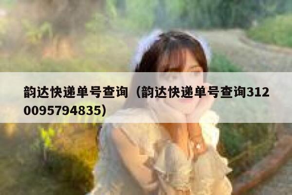 韵达快递单号查询（韵达快递单号查询3120095794835） 第1张
