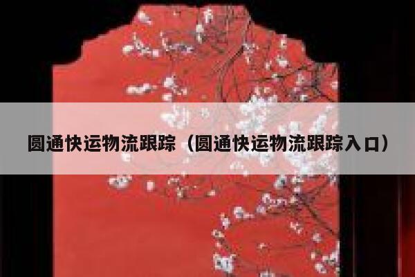 圆通快运物流跟踪（圆通快运物流跟踪入口） 第1张