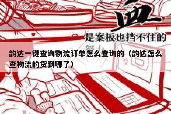 韵达一键查询物流订单怎么查询的（韵达怎么查物流的货到哪了） 第1张